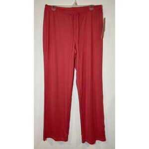 NWT Women's 32 Degrees Cool Lounge Pants Straight Leg Honeysuckle Pink M New